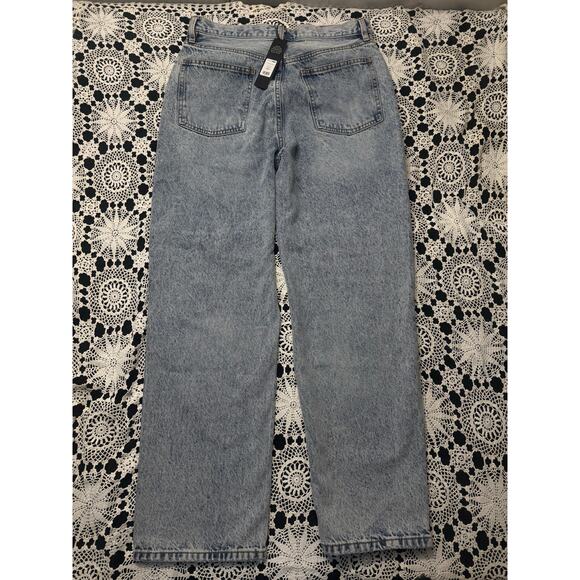 Fashion Nova Straight-Leg Washed Jeans – Size 9 – Blue – 091 - Picture 3 of 5